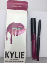 Load image into Gallery viewer, 2018 hot new KYLIE matte lipstick+lips pencil makeup lasting waterproof liquid lip gloss kilie lipstick kyliejenner lip