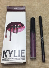 Load image into Gallery viewer, 2018 hot new KYLIE matte lipstick+lips pencil makeup lasting waterproof liquid lip gloss kilie lipstick kyliejenner lip