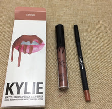 Load image into Gallery viewer, 2018 hot new KYLIE matte lipstick+lips pencil makeup lasting waterproof liquid lip gloss kilie lipstick kyliejenner lip