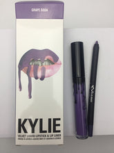 Load image into Gallery viewer, 2018 hot new KYLIE matte lipstick+lips pencil makeup lasting waterproof liquid lip gloss kilie lipstick kyliejenner lip