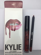 Load image into Gallery viewer, 2018 hot new KYLIE matte lipstick+lips pencil makeup lasting waterproof liquid lip gloss kilie lipstick kyliejenner lip