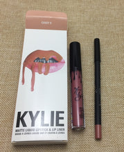 Load image into Gallery viewer, 2018 hot new KYLIE matte lipstick+lips pencil makeup lasting waterproof liquid lip gloss kilie lipstick kyliejenner lip