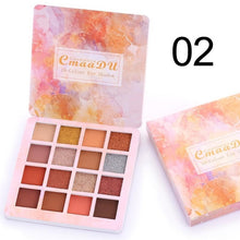 Load image into Gallery viewer, Brand 16Colors Makeup Matte Eyeshadow Pallete Long-lasting Waterproof Eye Shadow Natural Shimmer Eyes Palette Cosmetics TSLM2