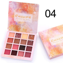 Load image into Gallery viewer, Brand 16Colors Makeup Matte Eyeshadow Pallete Long-lasting Waterproof Eye Shadow Natural Shimmer Eyes Palette Cosmetics TSLM2