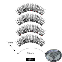 Load image into Gallery viewer, Waterproof EyeLiner Liquid Magnetic Eyeliner Quick dry Eye liner Set Easy To Wear Makeup Cosmetic Rose Gold bottle Eye Liner