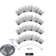 Load image into Gallery viewer, Waterproof EyeLiner Liquid Magnetic Eyeliner Quick dry Eye liner Set Easy To Wear Makeup Cosmetic Rose Gold bottle Eye Liner