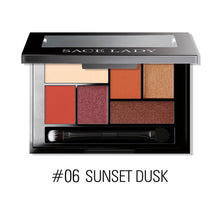 Load image into Gallery viewer, SACE LADY Glitter Eyeshadow Palette Waterproof Makeup Pigment Cosmetics 6 Colors Shimmer Eye Shadow Pallete Matte Naked Make Up