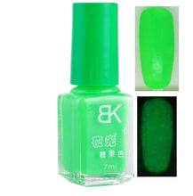 Load image into Gallery viewer, 20colors Candy Nail Art Luminous Paint Nail Polish Neon Nail Lacquer Luminous Fluorescent Nail Gel Glow In The Dark