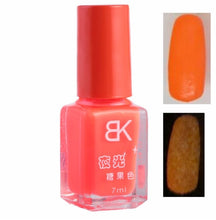 Load image into Gallery viewer, 20colors Candy Nail Art Luminous Paint Nail Polish Neon Nail Lacquer Luminous Fluorescent Nail Gel Glow In The Dark