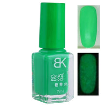 Load image into Gallery viewer, 20colors Candy Nail Art Luminous Paint Nail Polish Neon Nail Lacquer Luminous Fluorescent Nail Gel Glow In The Dark