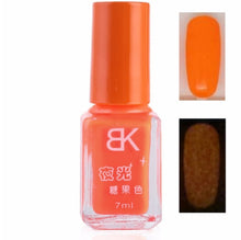 Load image into Gallery viewer, 20colors Candy Nail Art Luminous Paint Nail Polish Neon Nail Lacquer Luminous Fluorescent Nail Gel Glow In The Dark