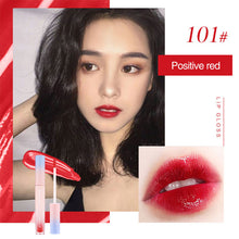 Load image into Gallery viewer, Makeup Matte Liquid Lipstick Mirror Lip Gloss Glitter Waterproof Lip Stick Long Lasting Sexy Red Lip Tint Woman Korean Cosmetic