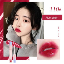 Load image into Gallery viewer, Makeup Matte Liquid Lipstick Mirror Lip Gloss Glitter Waterproof Lip Stick Long Lasting Sexy Red Lip Tint Woman Korean Cosmetic