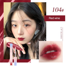 Load image into Gallery viewer, Makeup Matte Liquid Lipstick Mirror Lip Gloss Glitter Waterproof Lip Stick Long Lasting Sexy Red Lip Tint Woman Korean Cosmetic