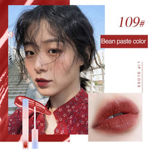 Load image into Gallery viewer, Makeup Matte Liquid Lipstick Mirror Lip Gloss Glitter Waterproof Lip Stick Long Lasting Sexy Red Lip Tint Woman Korean Cosmetic