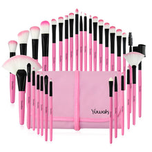 Load image into Gallery viewer, 32Pcs Makeup brushes Sets With Bag Eye shadow Eyebrow highlighter Brush Kits Cosmetic Foundation brushes pincel maquiagem