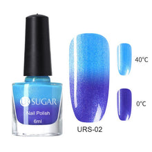 Load image into Gallery viewer, UR SUGAR 6ML Chameleon Nail Polish Romantic Heart Fiery Love Sequins Nail Lacquer Varnish