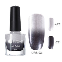 Load image into Gallery viewer, UR SUGAR 6ML Chameleon Nail Polish Romantic Heart Fiery Love Sequins Nail Lacquer Varnish