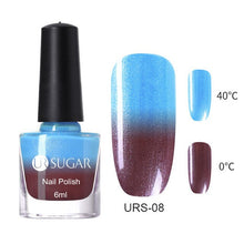 Load image into Gallery viewer, UR SUGAR 6ML Chameleon Nail Polish Romantic Heart Fiery Love Sequins Nail Lacquer Varnish