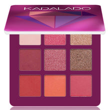 Load image into Gallery viewer, 9 Colors Glitter Eyeshadow Makeup Pallete Matte Eye Shadow Palette Shimmer And Shine Diamond Eyeshadow Powder Pigment Cosmetics