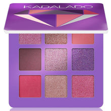 Load image into Gallery viewer, 9 Colors Glitter Eyeshadow Makeup Pallete Matte Eye Shadow Palette Shimmer And Shine Diamond Eyeshadow Powder Pigment Cosmetics