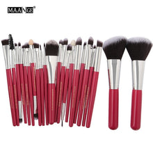 Load image into Gallery viewer, MAANGE 22 PCS Small Floral Cheap Makeup Brush Full Set of Multifunction Brush Combination Tools Kit Hot Maquiagem