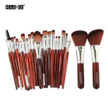 Load image into Gallery viewer, MAANGE 22 PCS Small Floral Cheap Makeup Brush Full Set of Multifunction Brush Combination Tools Kit Hot Maquiagem
