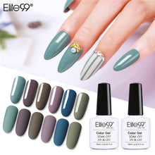 Load image into Gallery viewer, Elite99 Hybrid Varnishes Gel Nail Polish UV Primer All For Manicure Semi Permanent Soak Off 10ML Gel Lak Top Base Nail Lacquer