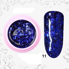 Load image into Gallery viewer, 8ml nail glitter Sequins powder uv gel polish hybrid semi permanent soak off led nail gel varnish long lasting nail Lacquer