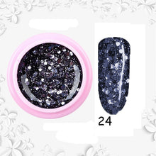 Load image into Gallery viewer, 8ml nail glitter Sequins powder uv gel polish hybrid semi permanent soak off led nail gel varnish long lasting nail Lacquer