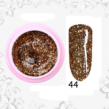 Load image into Gallery viewer, 8ml nail glitter Sequins powder uv gel polish hybrid semi permanent soak off led nail gel varnish long lasting nail Lacquer