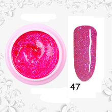 Load image into Gallery viewer, 8ml nail glitter Sequins powder uv gel polish hybrid semi permanent soak off led nail gel varnish long lasting nail Lacquer