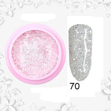 Load image into Gallery viewer, 8ml nail glitter Sequins powder uv gel polish hybrid semi permanent soak off led nail gel varnish long lasting nail Lacquer