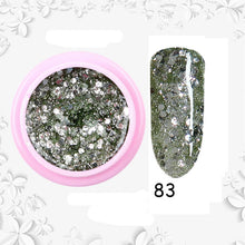 Load image into Gallery viewer, 8ml nail glitter Sequins powder uv gel polish hybrid semi permanent soak off led nail gel varnish long lasting nail Lacquer
