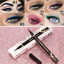 Load image into Gallery viewer, 1PCs Matte Eyeliner Waterproof Colorful Liquid Eye Liner Pen Fast Dry Long Lasting Thin Head Party Beauty Makeup Cosmetic Tools