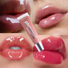 Load image into Gallery viewer, Moisturizing Gloss Plumping Lip Gloss Lip Plumper Makeup Glitter Nutritious Liquid Lipstick Cherry Mineral Oil Clear Lip Gloss