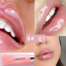 Load image into Gallery viewer, Moisturizing Gloss Plumping Lip Gloss Lip Plumper Makeup Glitter Nutritious Liquid Lipstick Cherry Mineral Oil Clear Lip Gloss
