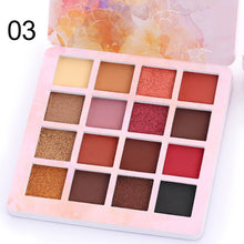 Load image into Gallery viewer, 16 Colors Fashion Eyeshadow Palette Matte EyeShadow Palette Glitter Eye Shadow MakeUp Nude Make up Set Cosmetics TSLM1