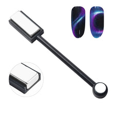 Load image into Gallery viewer, 8ml Magnetic Magic 5D Cat Eyes Effect UV Gel Nail Polish Laser Varnish Glitter Starry Nail Art Soak Off Keygel Hybrid Lacquer