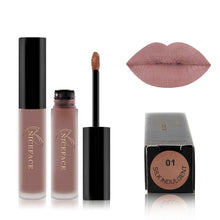 Load image into Gallery viewer, Matte Liquid Lipstick Waterproof Long Lasting Velvet Mate Nude Red Lip Gloss Lint Tube Makeup Cosmetics Lipsticks