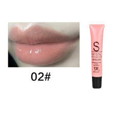 Load image into Gallery viewer, Moisturizing Plumping Lip Gloss Waterproof Glitter Liquid Lipstick Long Lasting Makeup Lip gloss Plump Volume Shiny Mineral Oil