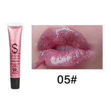 Load image into Gallery viewer, Moisturizing Plumping Lip Gloss Waterproof Glitter Liquid Lipstick Long Lasting Makeup Lip gloss Plump Volume Shiny Mineral Oil