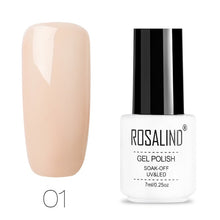 Load image into Gallery viewer, ROSALIND Gel Nail Polish Semi Permanent Nail Art Base And Top Coat Hybrid Varnishes All For Manicure Gel Lacquer Polish Primer