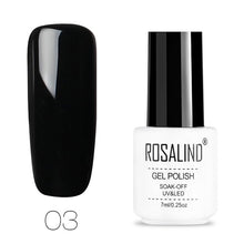 Load image into Gallery viewer, ROSALIND Gel Nail Polish Semi Permanent Nail Art Base And Top Coat Hybrid Varnishes All For Manicure Gel Lacquer Polish Primer