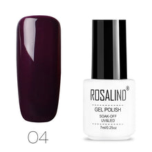 Load image into Gallery viewer, ROSALIND Gel Nail Polish Semi Permanent Nail Art Base And Top Coat Hybrid Varnishes All For Manicure Gel Lacquer Polish Primer