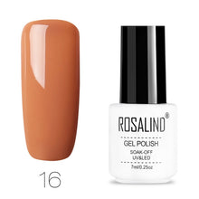 Load image into Gallery viewer, ROSALIND Gel Nail Polish Semi Permanent Nail Art Base And Top Coat Hybrid Varnishes All For Manicure Gel Lacquer Polish Primer