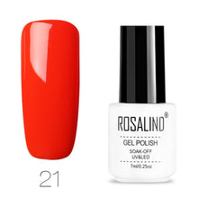 Load image into Gallery viewer, ROSALIND Gel Nail Polish Semi Permanent Nail Art Base And Top Coat Hybrid Varnishes All For Manicure Gel Lacquer Polish Primer