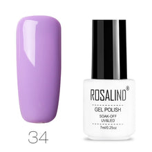 Load image into Gallery viewer, ROSALIND Gel Nail Polish Semi Permanent Nail Art Base And Top Coat Hybrid Varnishes All For Manicure Gel Lacquer Polish Primer