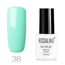 Load image into Gallery viewer, ROSALIND Gel Nail Polish Semi Permanent Nail Art Base And Top Coat Hybrid Varnishes All For Manicure Gel Lacquer Polish Primer
