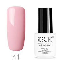 Load image into Gallery viewer, ROSALIND Gel Nail Polish Semi Permanent Nail Art Base And Top Coat Hybrid Varnishes All For Manicure Gel Lacquer Polish Primer